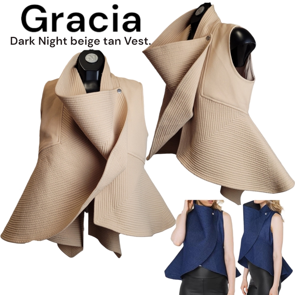 Gracia Beige Women's Vest